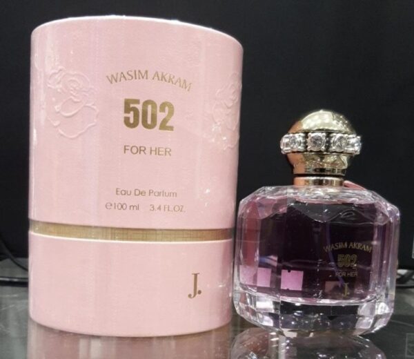 J. Wasim Akram 502 For Her EDP 100ml - Image 2