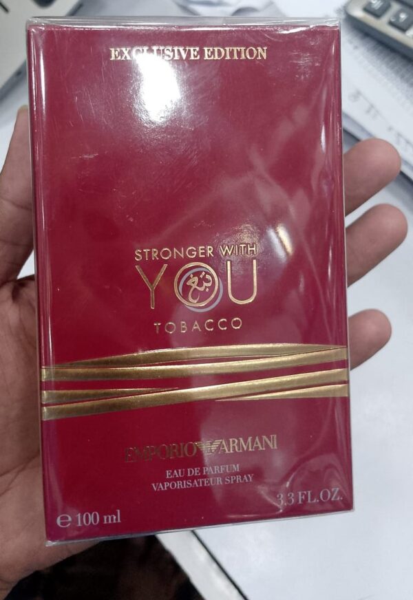 Emporio Armani Stronger with you Tobacoo EDP 100ml For Men